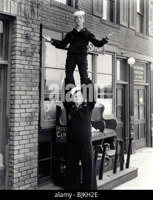 Deux TARS (1928) Stan Laurel, Oliver Hardy JAMES PARROT (DIR) TTR 001P Banque D'Images