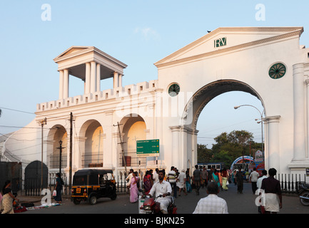 Gate, East Fort, Trivandrum, Kerala, Thiruvananthapuram, Inde, Asie Banque D'Images