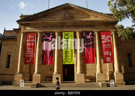 Art Gallery of South Australia à Adelaide, Australie du Sud, Australie Banque D'Images