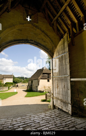 Grange dîmière à Barton Farm Country Park à Bradford on Avon Banque D'Images