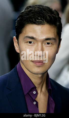 RICK YUNE PREMIÈRE MONDIALE DE FILMS DU MONDE Les Quatre Fantastiques et le Surfer d'ARGENT VUE WEST END Leicester Square Londres Angleterre 1 Banque D'Images