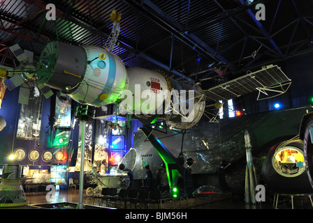 Le Musée d'Astronautique Sergiy Korolev à Jytomyr. Le 'Cosmos' exposition. Banque D'Images