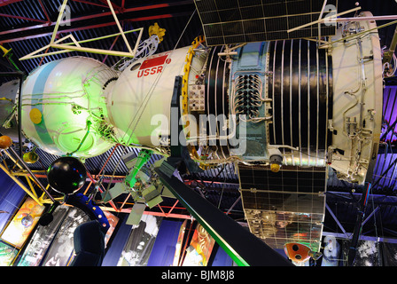 Le Musée d'Astronautique Sergiy Korolev à Jytomyr. Le 'Cosmos' exposition. Banque D'Images