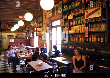 Ancien magasin général et bar à San Antonio de Areco, Buenos Aires, Argentine Banque D'Images