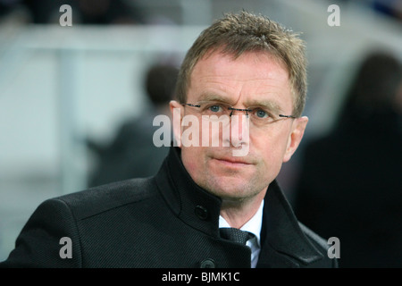 Ralf Rangnick, entraîneur de l'équipe de football Bundesliga TSG 1899 Hoffenheim, Sinsheim, Bade-Wurtemberg, Allemagne, Europe Banque D'Images