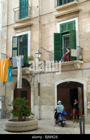 Italien, Apulien, Bari, Altstadt | Italie, Pouilles, Bari, vieille ville Banque D'Images