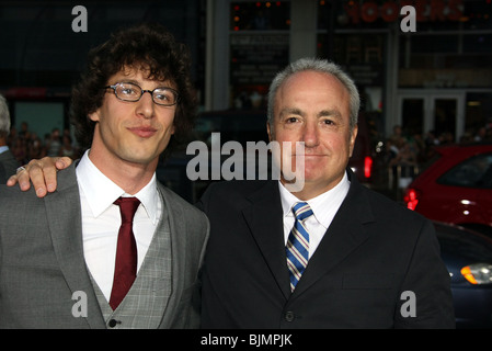 ANDY SAMBERG & Lorne MICHAELS HOTROD LOS ANGELES PREMIERE GRAUMANS CHINESE HOLLYWOOD LOS ANGELES USA 26 Juillet 2007 Banque D'Images