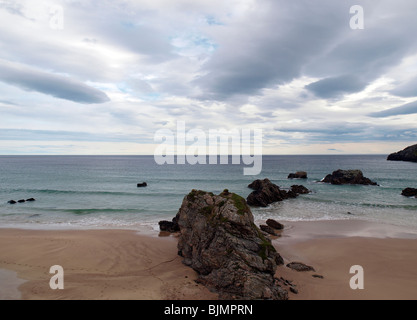 Plage de sango à Durness, Highlands Banque D'Images