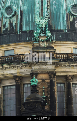 L'extérieur de la Berliner Dom Berlin Allemagne Banque D'Images