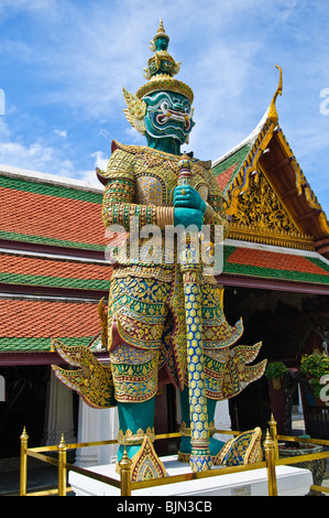 Guerrier - garde au Palais Royal de Bangkok, Thaïlande Banque D'Images