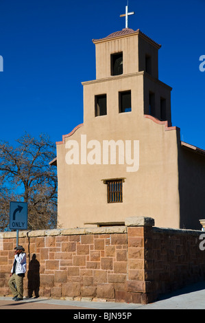 Santa Fe New Mexico Sanctuaire Notre Dame de Guadalupe Banque D'Images