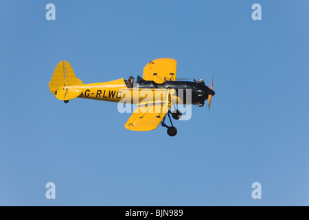 Ryan ST3KR G-RLWG en vol à Breighton Airfield Banque D'Images