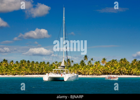 L'île de Saona, République Dominicaine Banque D'Images