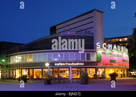 Schaubühne am Lehniner Platz, célèbre théâtre allemand, Kurfuerstendamm, Charlottenburg, Berlin, Allemagne, Europe. Banque D'Images