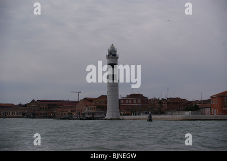 Venise, Burano island lighthouse Banque D'Images