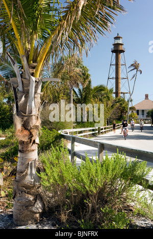 Phare de Sanibel Island - Sanibel Island, Floride USA Banque D'Images