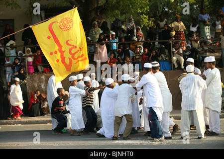 Le Maulidi festival à Malindi célèbre la naissance du Profit Mohamed Banque D'Images