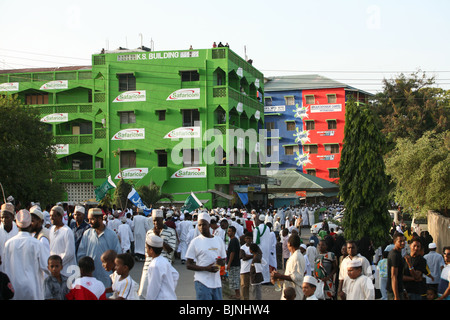 Le Maulidi festival à Malindi célèbre la naissance du Profit Mohamed Banque D'Images