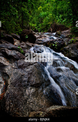 Thaïlande Koh Phangan cascade Banque D'Images