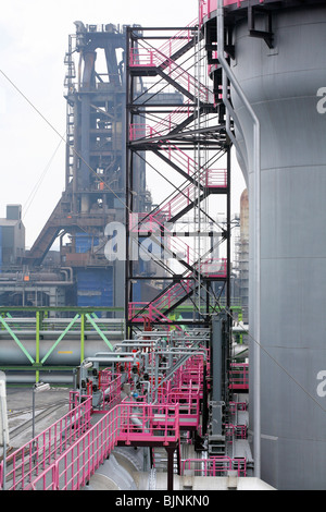 ThyssenKrupp Steel AG smelledery, Duisburg, Allemagne Banque D'Images
