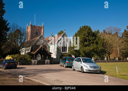 L'église de St Mary the Virgin à Wargrave, Berkshire, Royaume-Uni Banque D'Images