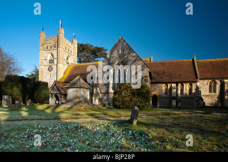 Eglise St Mary the Virgin en Hambleden Village près de Henley on Thames, Oxfordshire, UK Banque D'Images