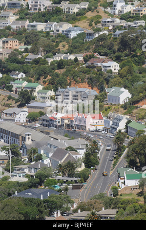 Simonstown un aperçu de cette célèbre station balnéaire et ville navale dans le Western Cape Afrique du Sud Banque D'Images
