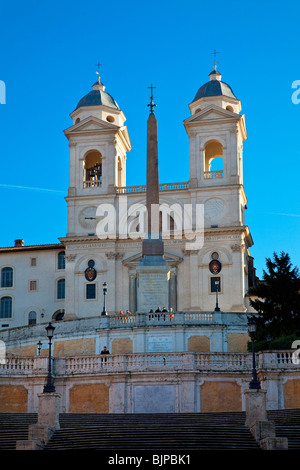 De l'église Trinità dei Monti, Rome Banque D'Images