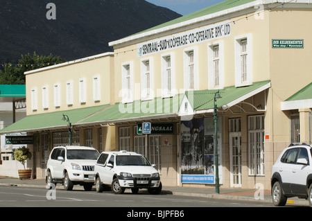 Le magasin coopératif à Swellendam une petite ville sur la Garden Route Western Cape Afrique du Sud Banque D'Images