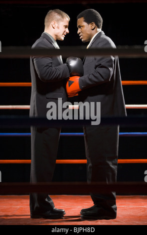 Hommes d'boxing Banque D'Images