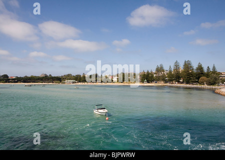 Le village de vacances de Sorrento sur la péninsule de Mornington, à Victoria en Australie coup de Gelong ferry Banque D'Images