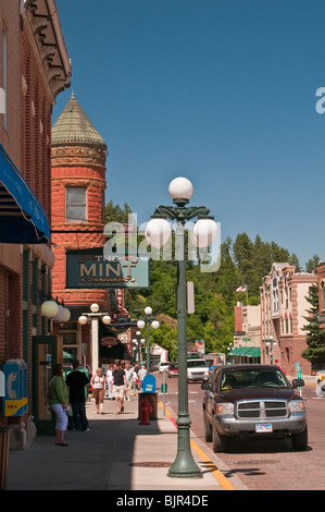 Main street, Deadwood, Dakota du Sud, USA Banque D'Images