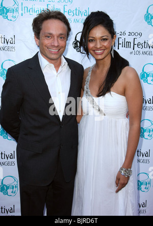 CHRIS KATTAN POOJA KUMAR 7E ÉDITION DU FESTIVAL DU FILM INDIEN DE LOS ANGELES. Le FAKIR DE VENISE PREMIÈRE MONDIALE HOLLYWOOD LOS ANG Banque D'Images