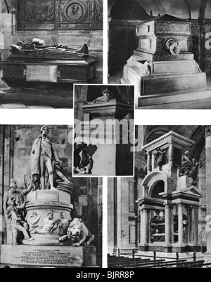 Morts glorieux de la Grande-Bretagne "honoré par tombe et monument à la Cathédrale St Paul', 1926-1927. Artiste : Inconnu Banque D'Images