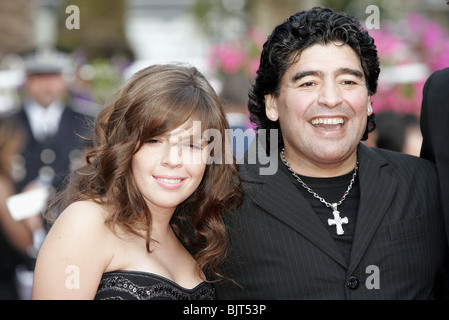 DIEGO MARADONA CANNES 2005 CANNES FRANCE 21 Mai 2005 Banque D'Images