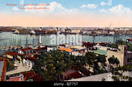 La Havane, Cuba, au début du xxe siècle. Artiste : Inconnu Banque D'Images