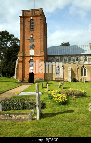 Eglise St Mary, Suffolk, Grundisburgh Banque D'Images
