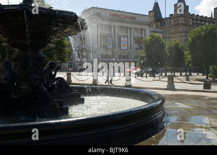 Ornate fountain, Liverpool, Angleterre, Royaume-Uni Banque D'Images