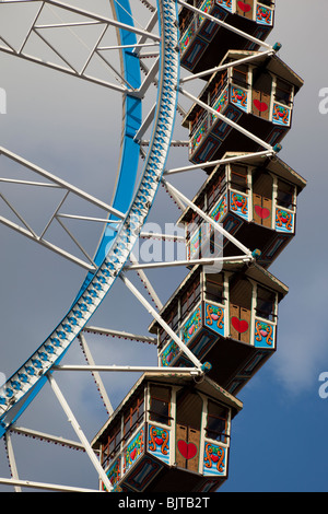 Grande Roue, l'Oktoberfest, Munich, Bavaria, Germany, Europe Banque D'Images