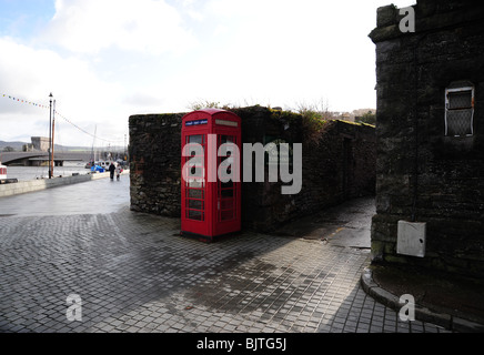 Au quai nord du Pays de Galles Conwy Banque D'Images