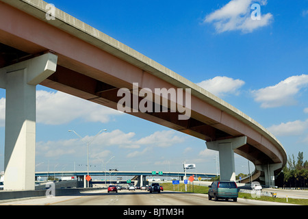 Pont à Miami Banque D'Images