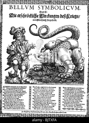 Événements, Guerre De Trente Ans 1618 - 1648, Banque D'Images