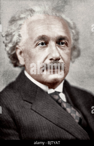 Albert Einstein, mathématicien et physicien théorique Alémaniques, c1930s. Artiste : Inconnu Banque D'Images