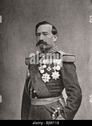 Charles Denis Bourbaki, soldat français et général, 1868. Artiste : Inconnu Banque D'Images