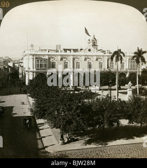 Le Capitaine Général's Palace, La Havane, Cuba.Artist : HC White Banque D'Images