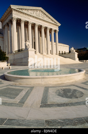 Cour suprême des États-Unis, Washington DC Banque D'Images