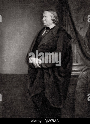 Alfred de Vigny, poète, dramaturge et romancier, 1862. Artiste : Inconnu Banque D'Images