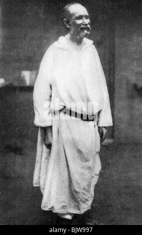 Charles de Foucauld, prêtre catholique français et missionnaire, 1915. Artiste : Inconnu Banque D'Images