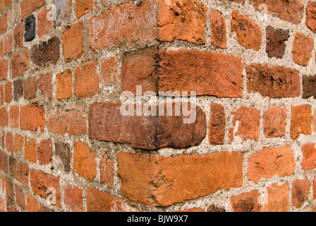 Mur de brique à la cathédrale de Bad Doberan, Mecklembourg-Poméranie-Occidentale. Banque D'Images