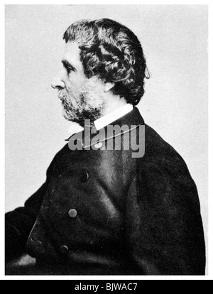 John C. Fremont, soldat américain, explorateur et candidat à la présidentielle, c1870 (1955). Artiste : Inconnu Banque D'Images